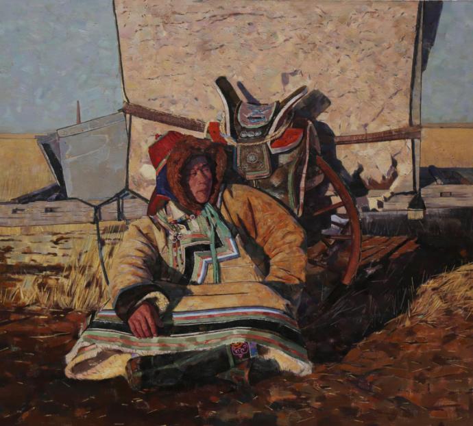 中央民族大学夏展油画作品,油画作品欣赏山东艺术学院