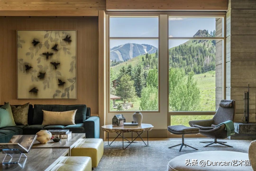 西雅图LucasInterior古朴隐逸的度假住宅