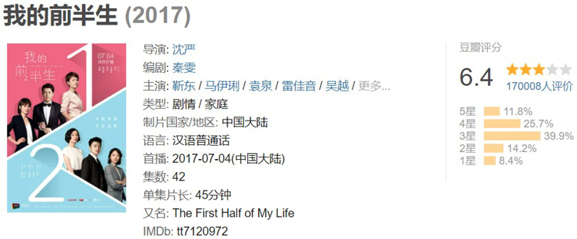 25部值得看三遍的高分国产电视剧,2015-2020国产高分爱情电视剧
