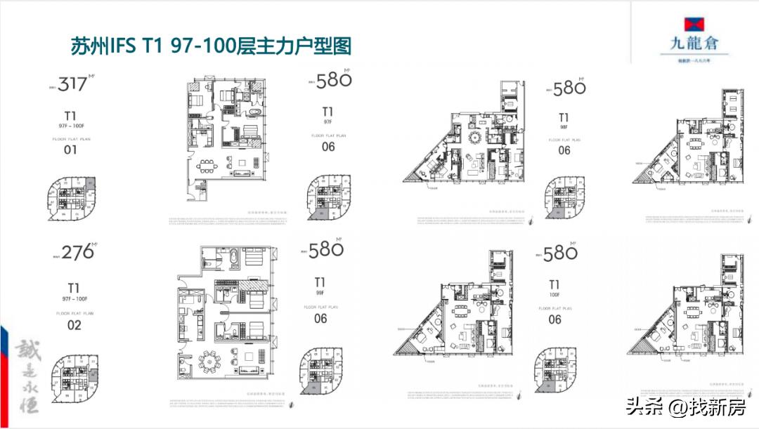 九龙仓苏州国际金融中心多高,九龙仓苏州国际金融中心最顶层