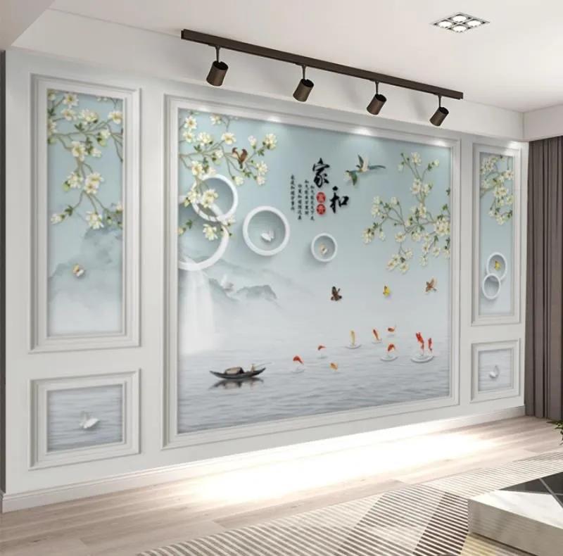 壁画电视墙过时了吗,永不过时的电视背景壁画