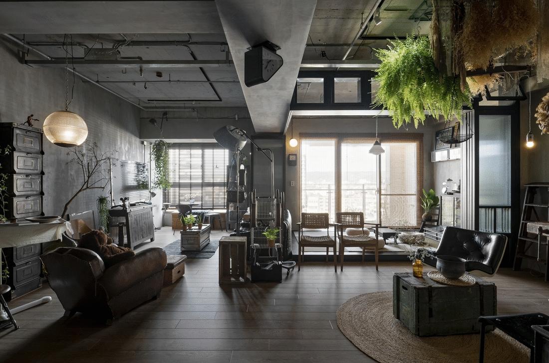 60后夫妻的中古之家，不刷墙不吊顶，也能变身超强艺术空间