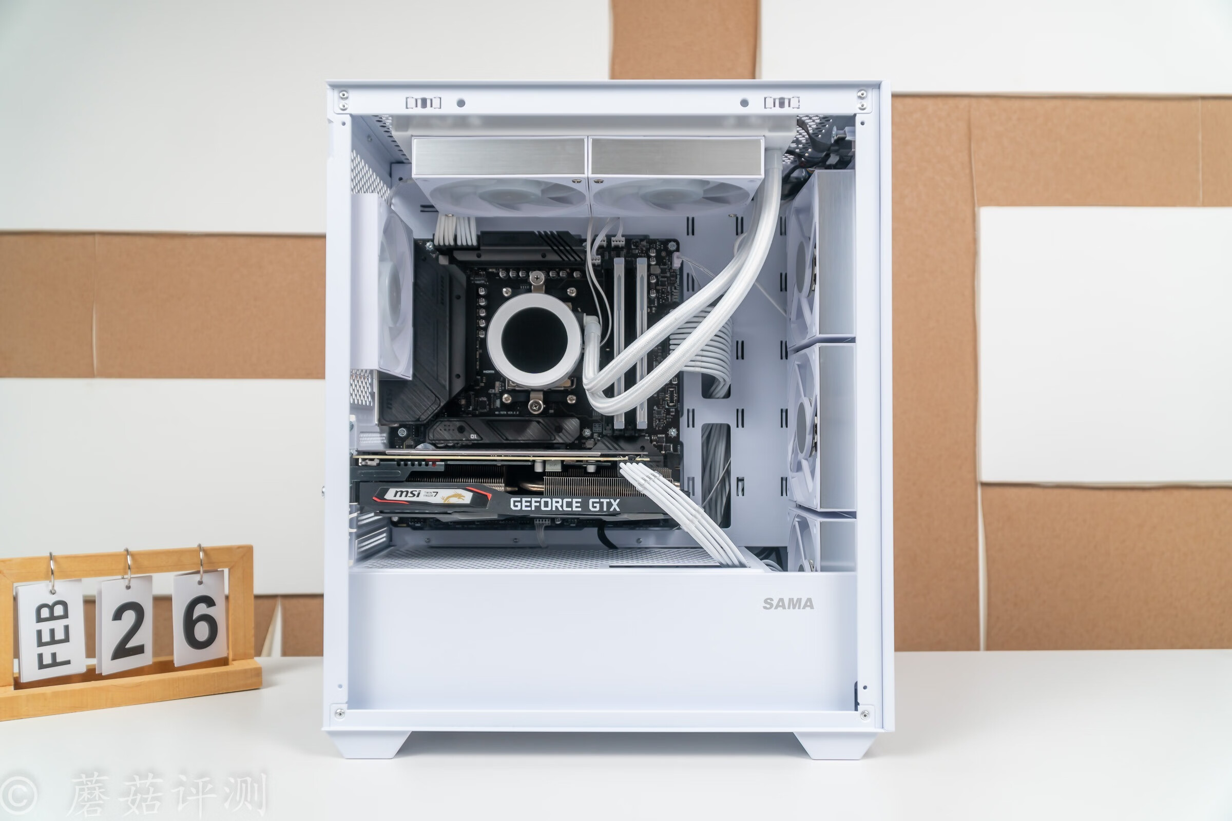 先马静音机箱散热测评,先马易大师进化版matx机箱