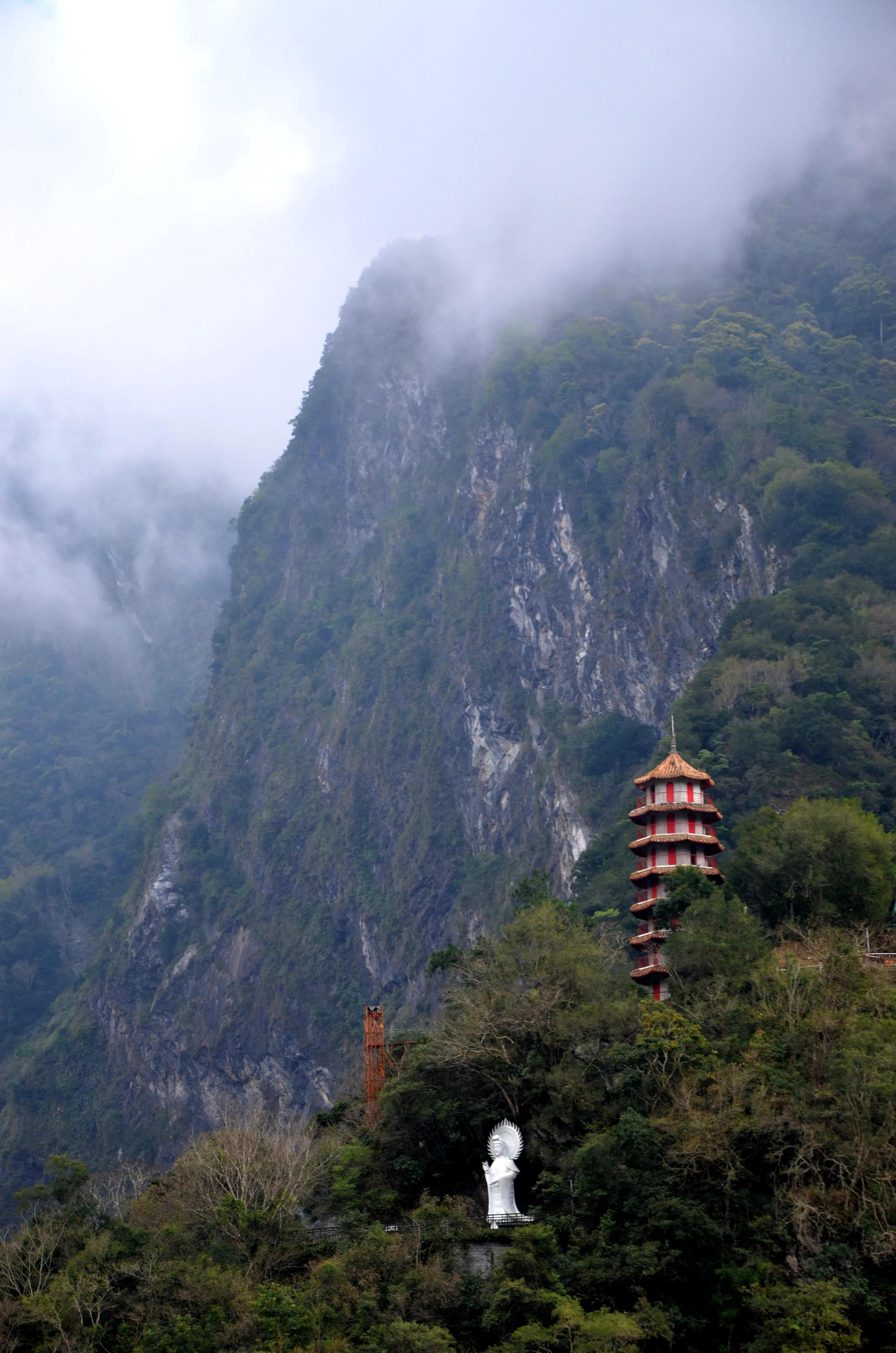 台湾太鲁阁大峡谷绝美风景,台湾太鲁阁大峡谷