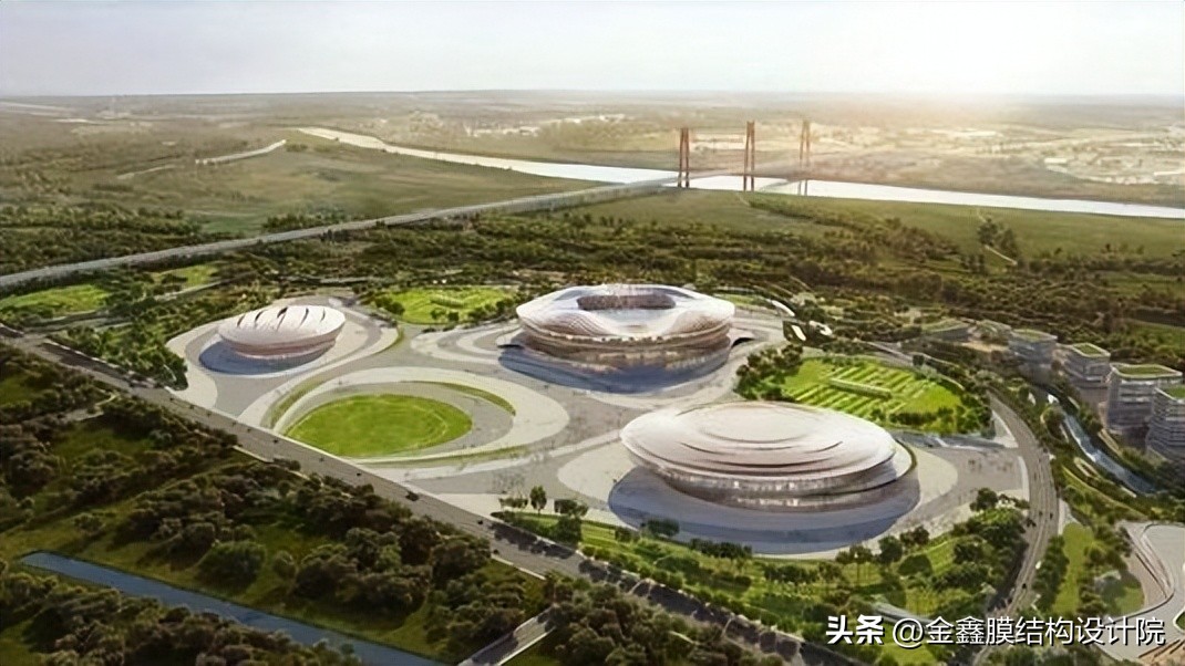 ptfe膜结构景观棚,ptfe膜山东淄博