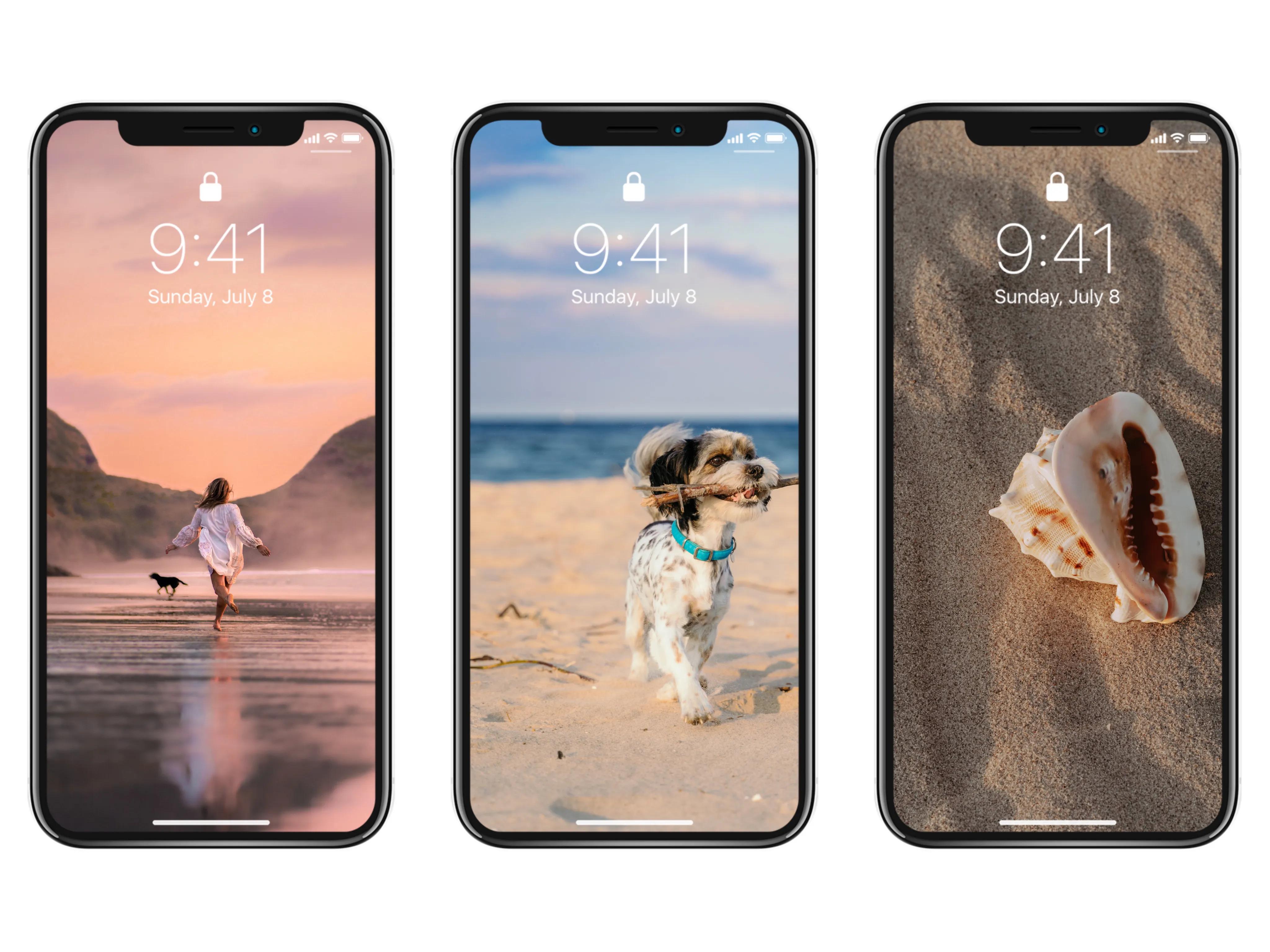 海洋岛屿壁纸高清全屏,海浪沙滩壁纸全屏高清