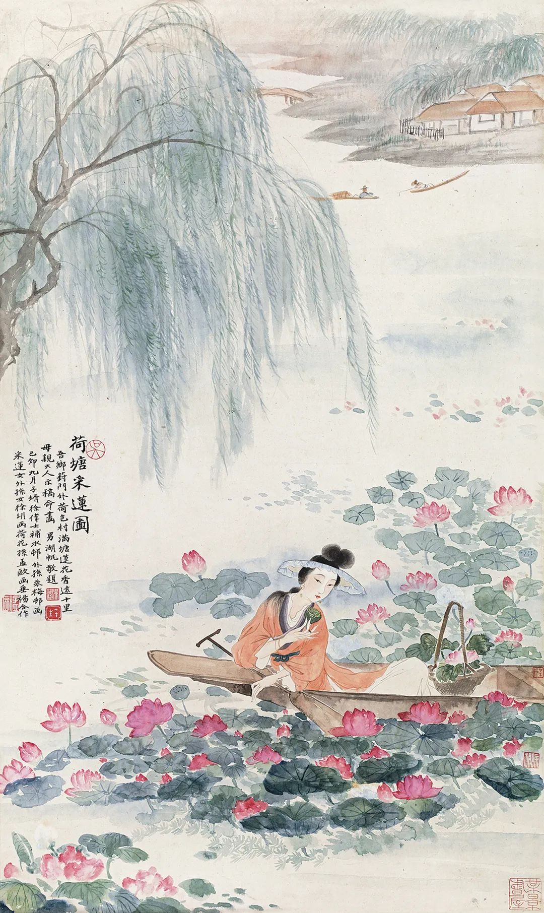 朱梅邨吴湖帆,关良郭沫若