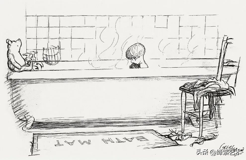 “爷青回”系列,一组罕见的小熊维尼原画,引起无数人共鸣