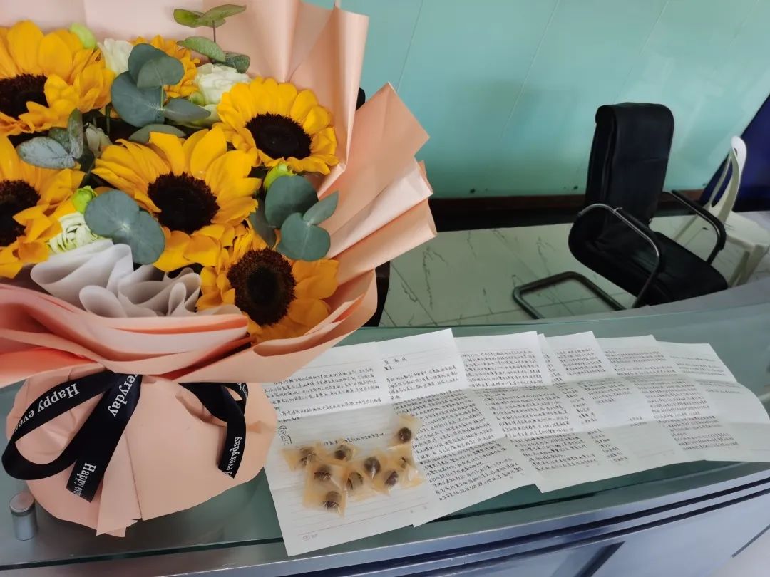 一封感谢信送至医院,一封感谢好心人的信