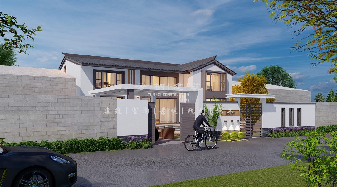 顺义农村二层自建别墅设计报价,北京顺义自建三层独院小别墅