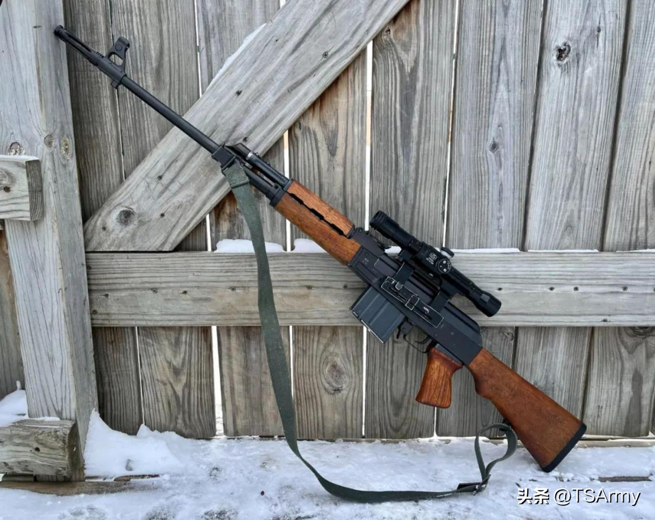 抗美援朝中国步枪型号,抗美援朝56式半自动步枪