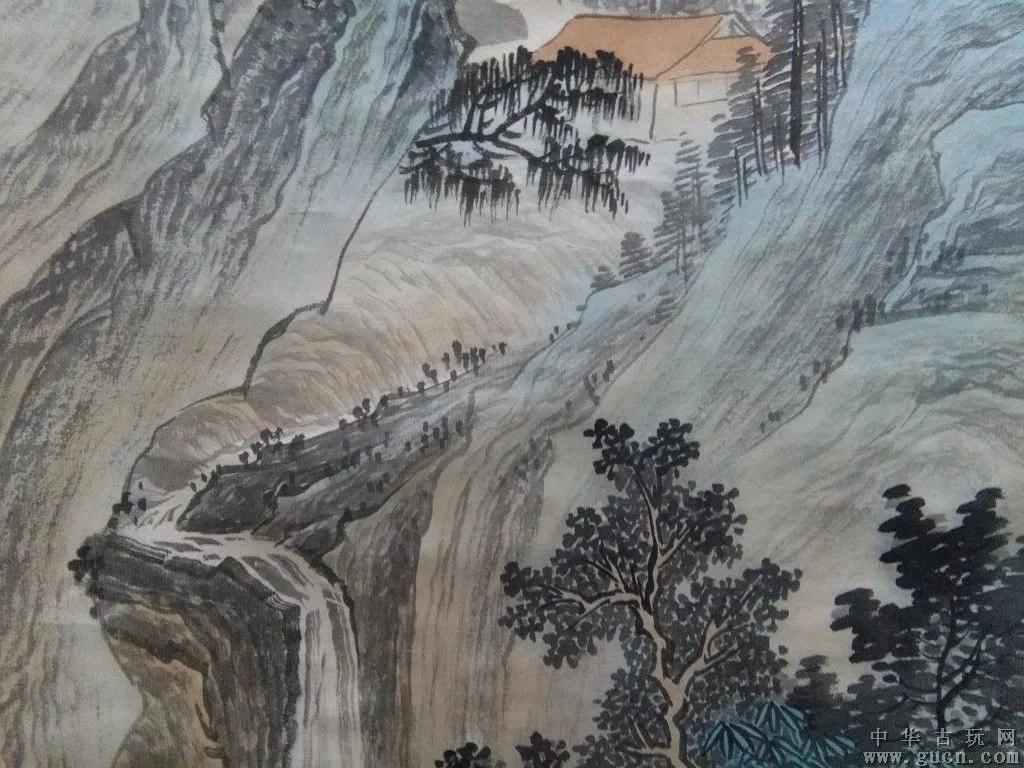 寓意好的庭院名家山水画欣赏,画川江山水画名家