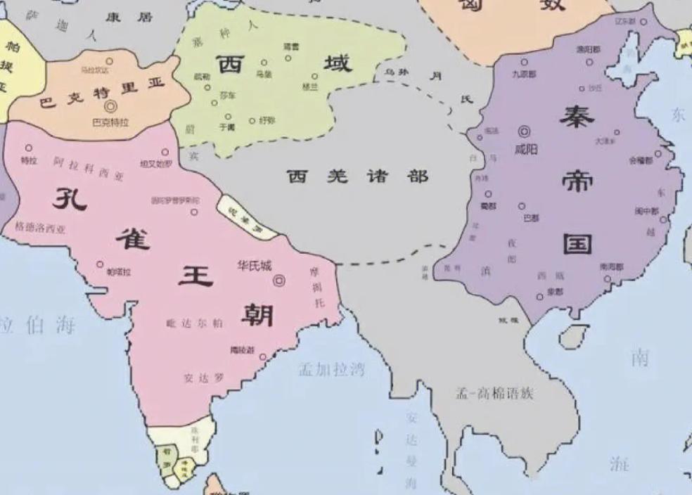 印度对孔雀王朝的贡献,印度为什么叫孔雀王朝