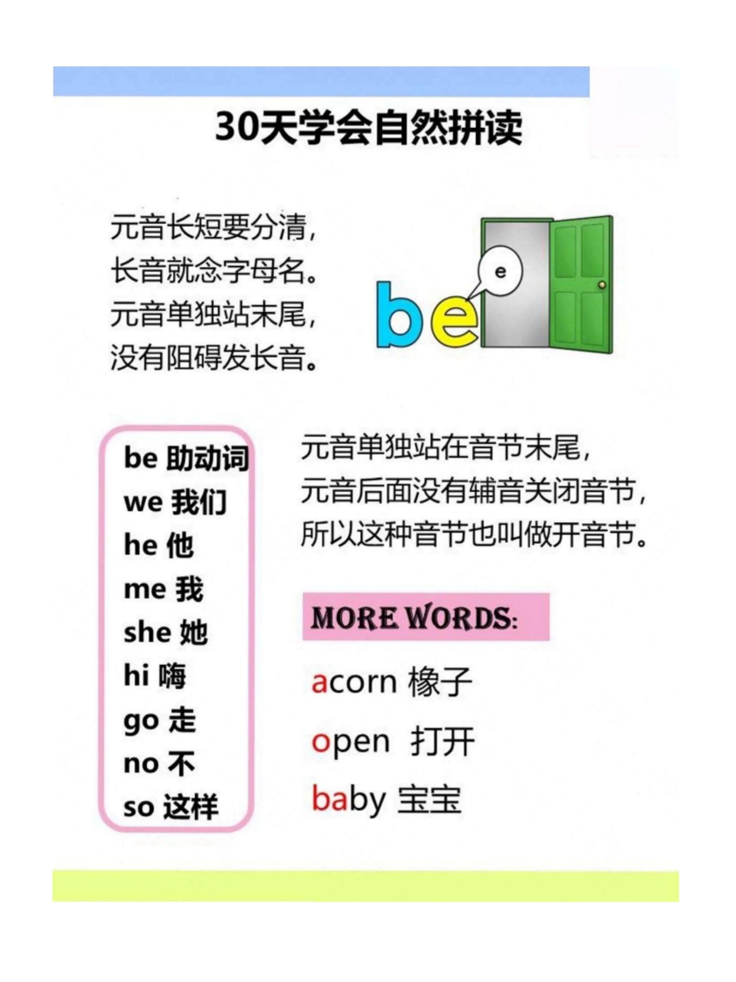 四年级英语下册单词自然拼读,怎样才能学会英语自然拼读