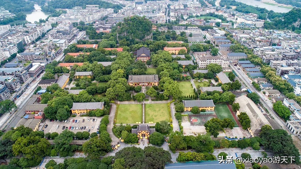 最美大学之广西师范大学，一座建在明代藩王府上的大学