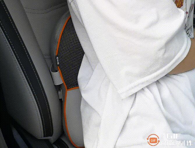 久坐不累，四头挤压按揉，SKG按摩腰靠T5评测