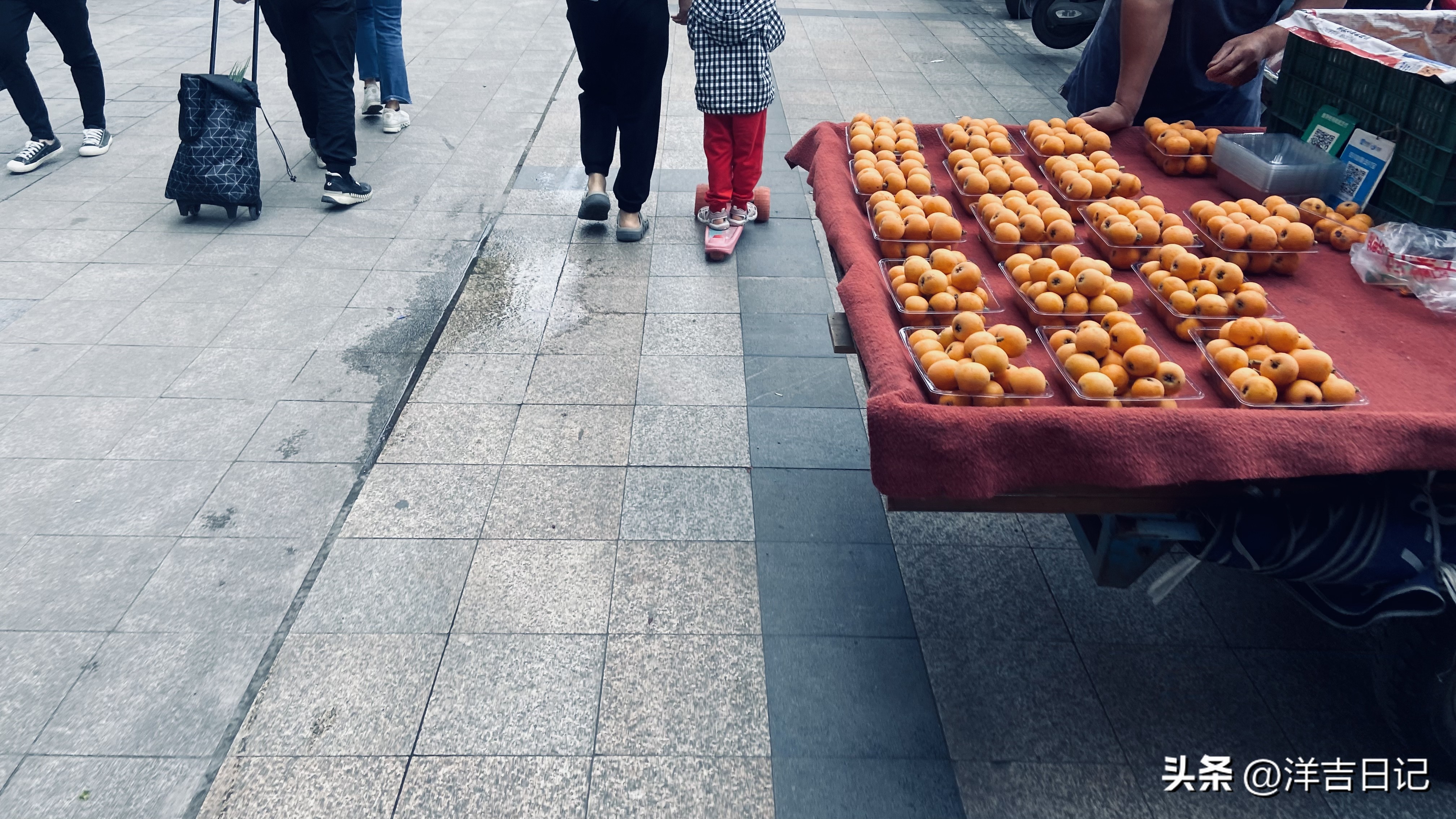 洋吉日记2023.5.6（10块钱一把的临时雨伞，有感觉）