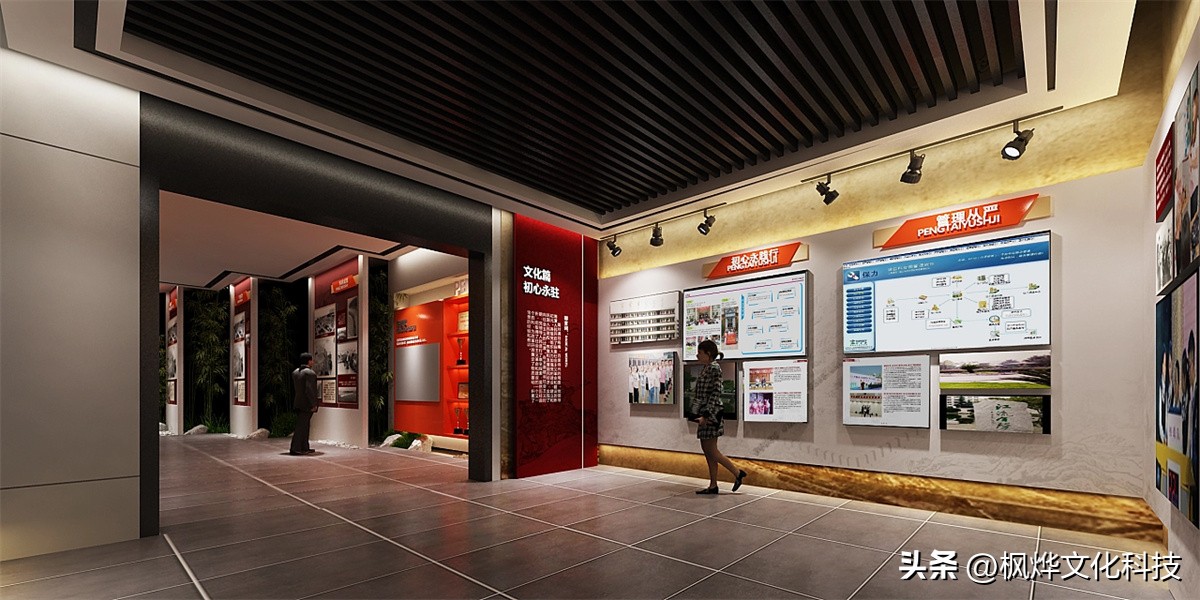 校史馆效果图展示,学生风采之校史馆设计