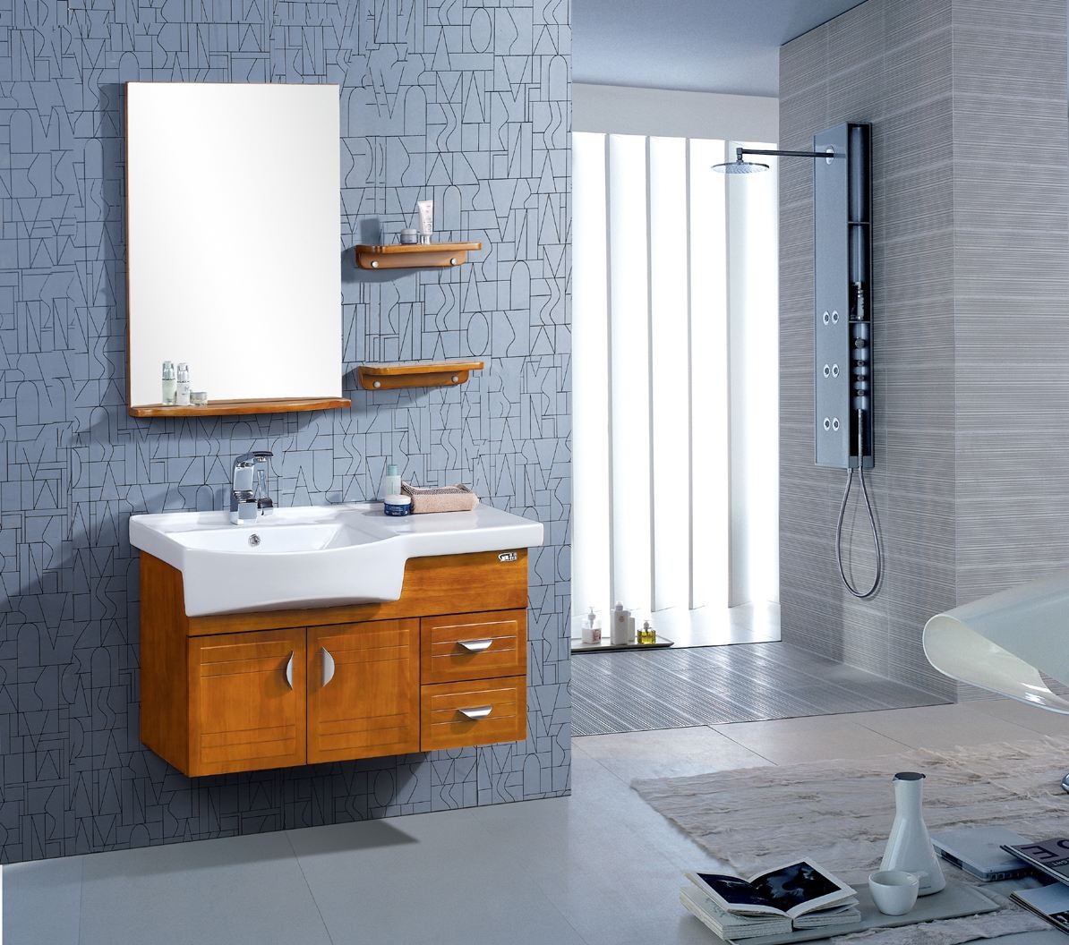 浴室柜选什么材质的比较好,pvc材质的浴室柜有什么优缺点