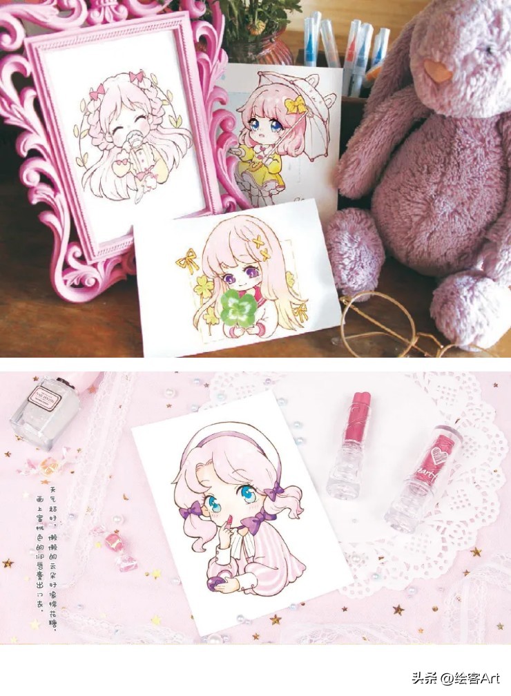 怎么画q版纸娃娃,画q萌版娃娃