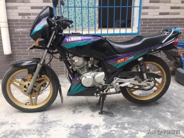 雅马哈劲豹150摩托车新款,骑不坏的本田修不好的雅马哈