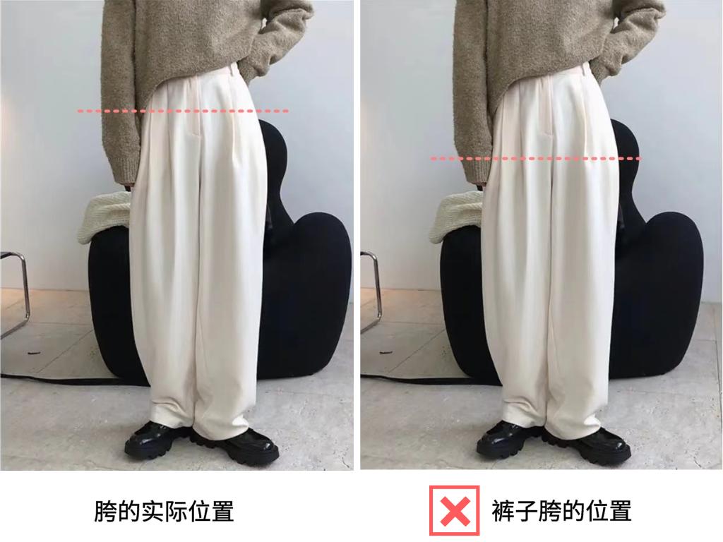 显瘦垂感阔腿慵懒风裤,阔腿裤垂坠感显腿细牛仔裤