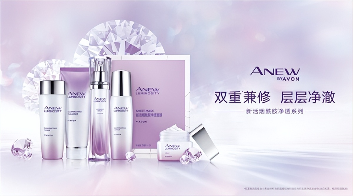 雅芳新活精华,雅芳新活烟酰胺净透系列