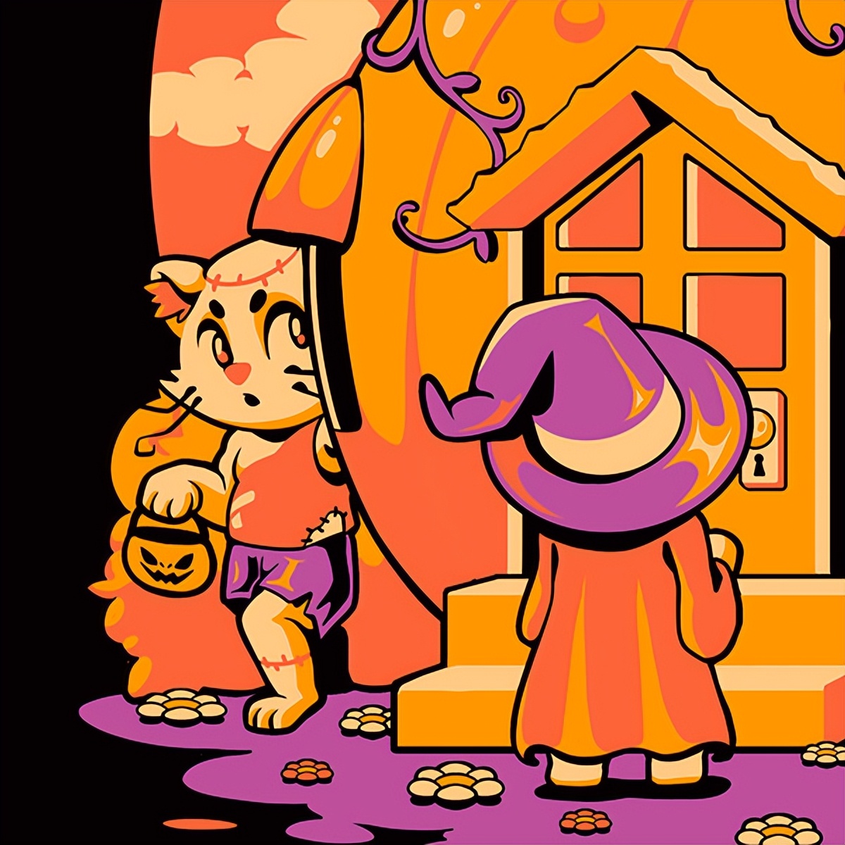 【插画欣赏】这样的潮流T袖插画，好想买！