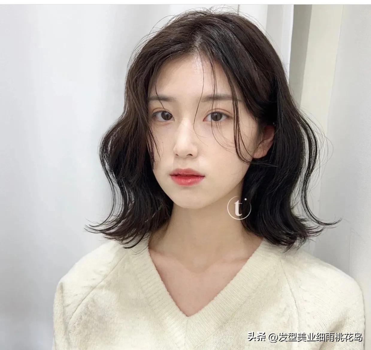 温柔蛋卷头,烫短蛋卷头