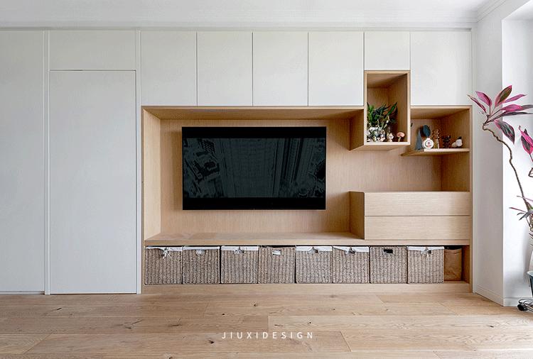 130㎡原木自然系，他家厨房里还有咖啡角，简直太香了