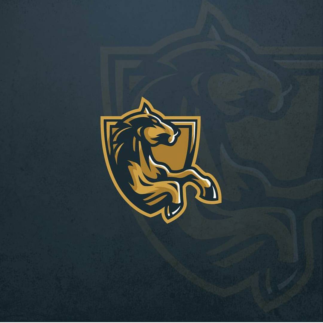 logos：马踏山河！一组霸道的马元素标志设计分享