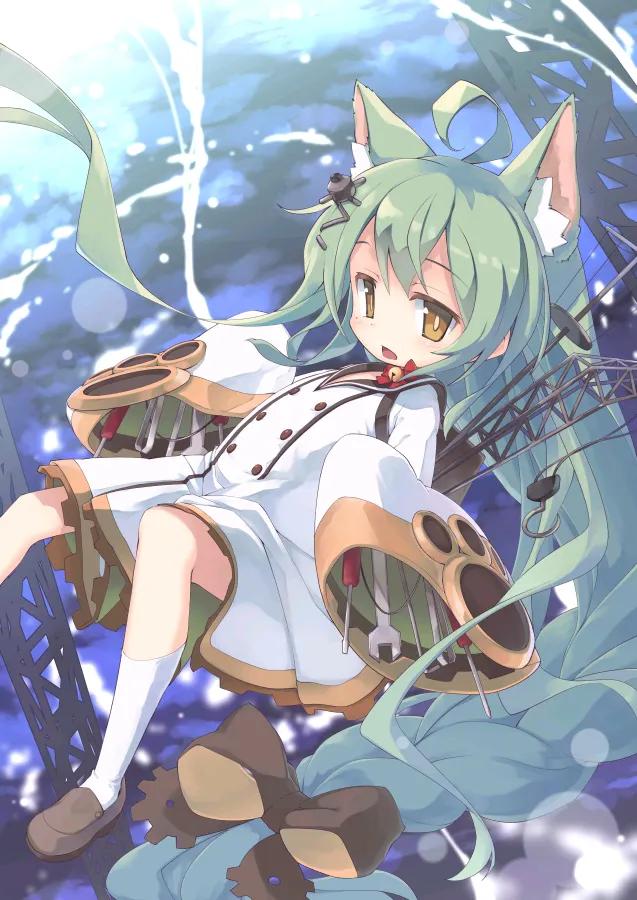 二次元小猫美图,二次元白喵美图