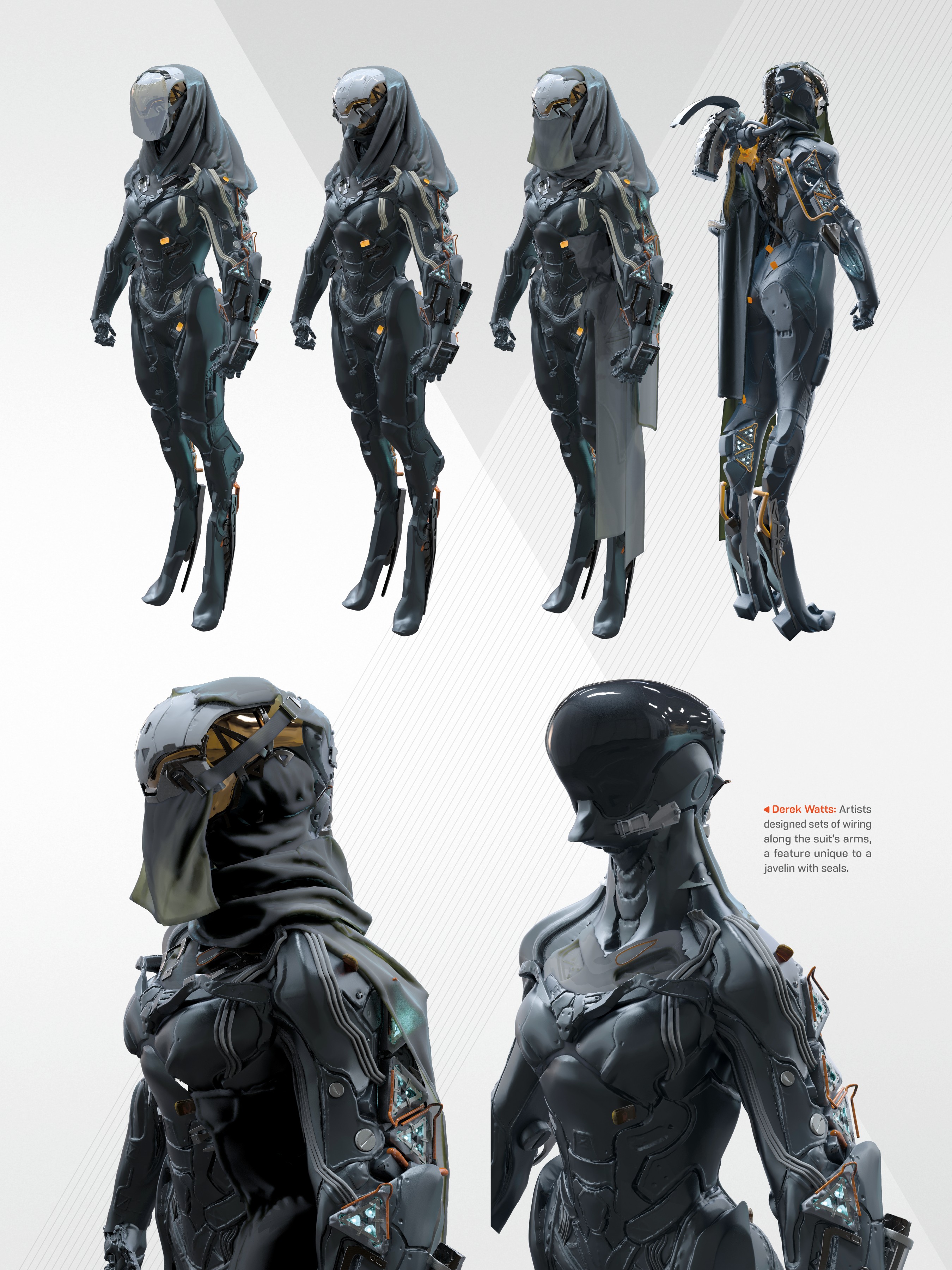 科幻怪与机械战甲的圣歌｜游戏TheArtofAnthem官方艺术设定集