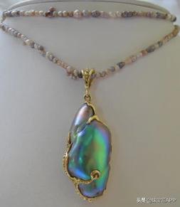 烧烤鲍鱼成品,鲍鱼里面也有珍珠