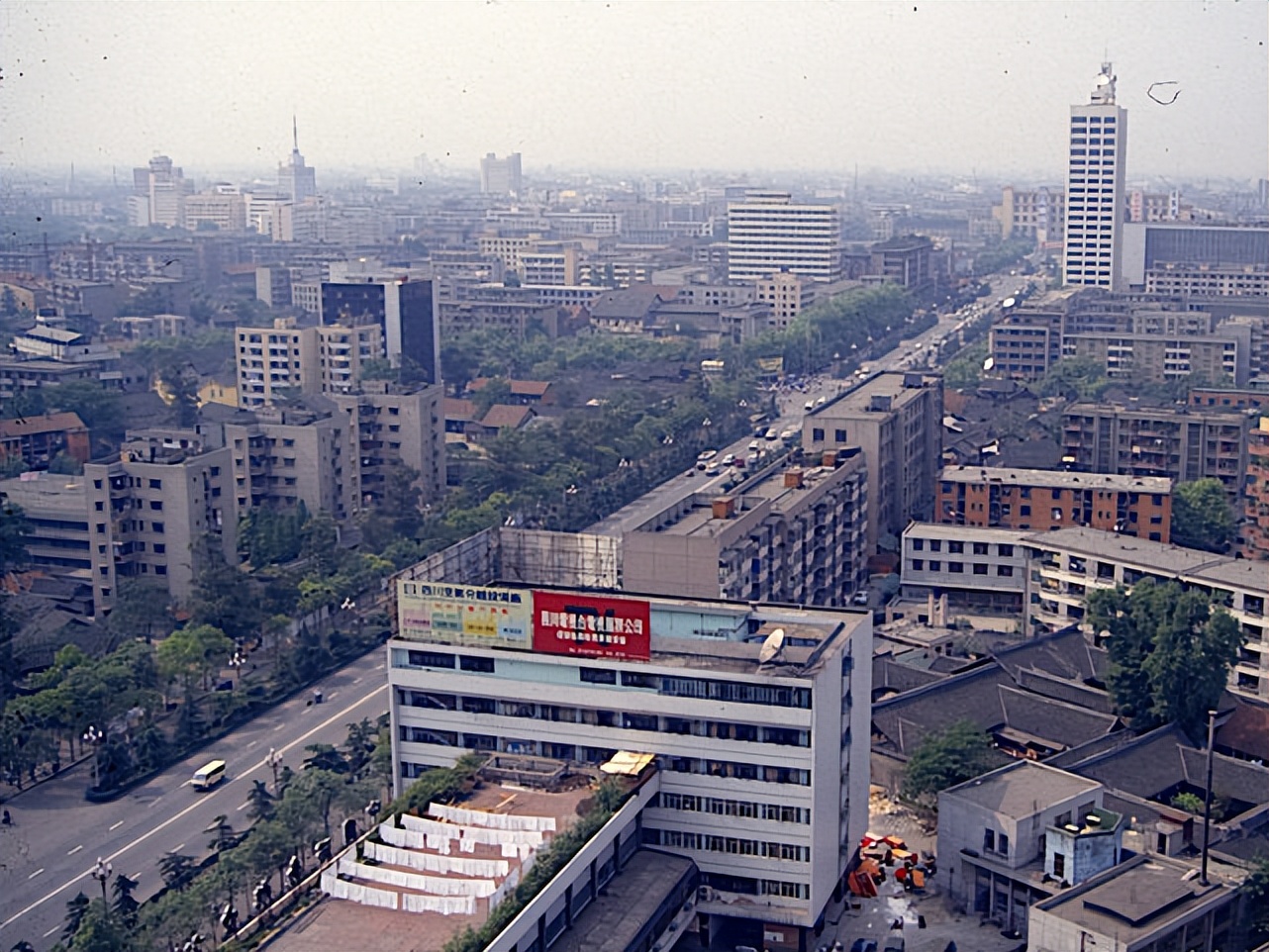 1990年的成都老照片,1990年代成都老视频