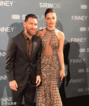 梅西撞脸卡通人物,梅西看到撞脸小罗