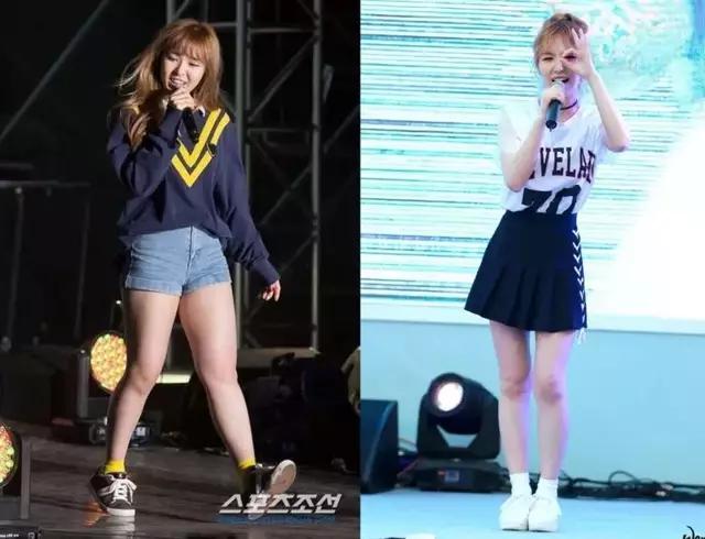 韩国女团瘦身前后大对比