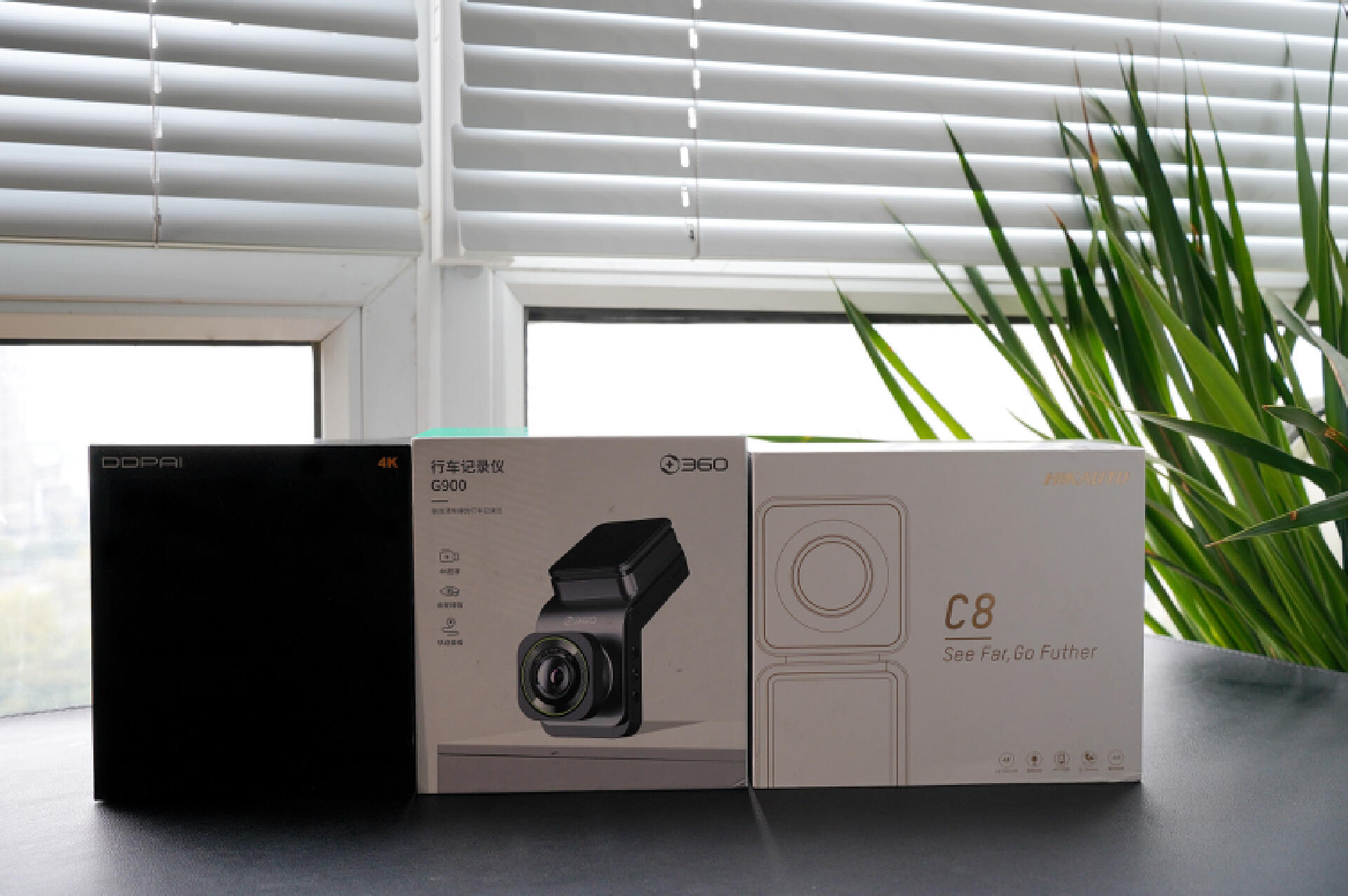 盯盯拍mini5和海康威视c6pro,360行车记录仪g3003k对比海康威视