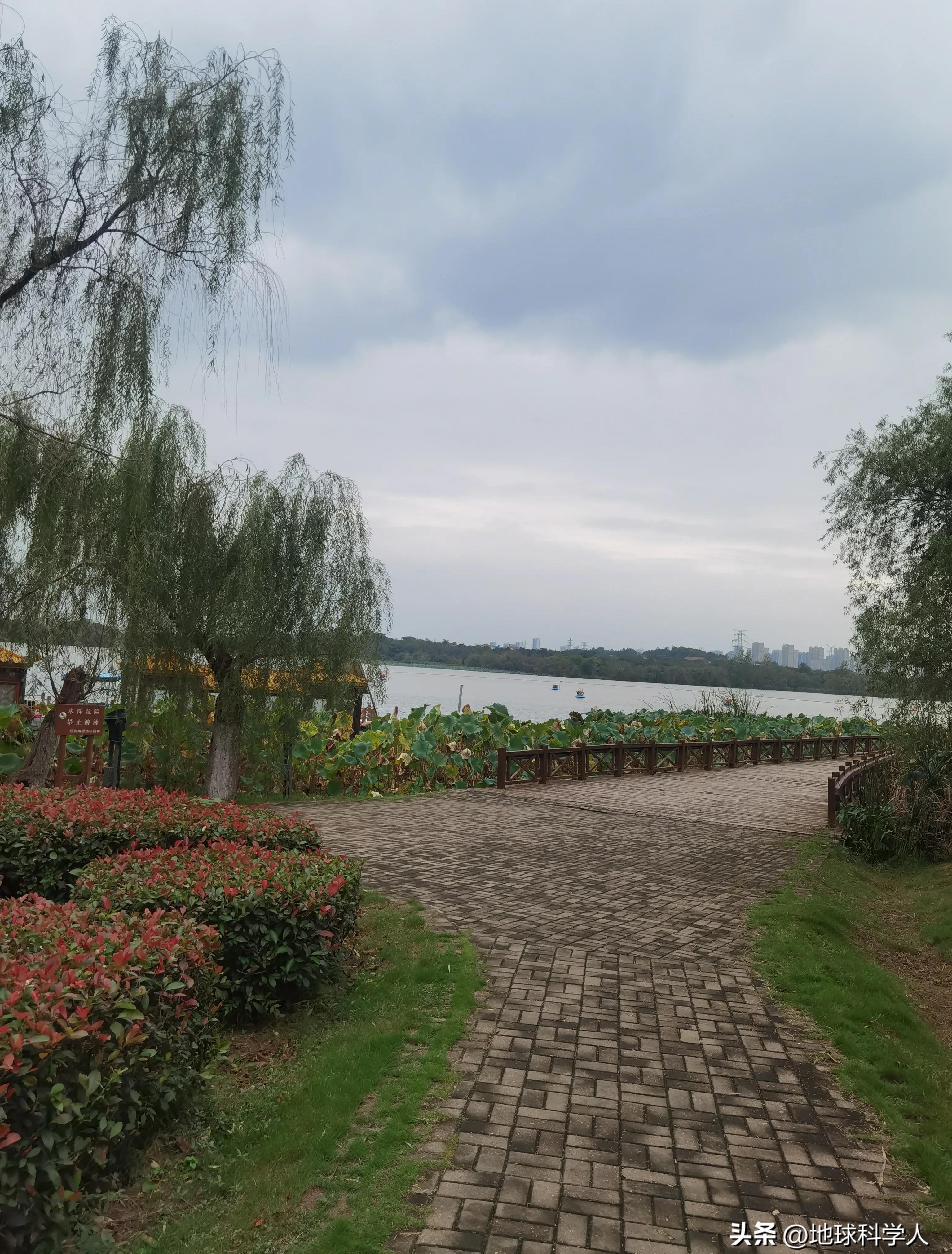 湖光山色美景欣赏,后官湖国家湿地公园游记