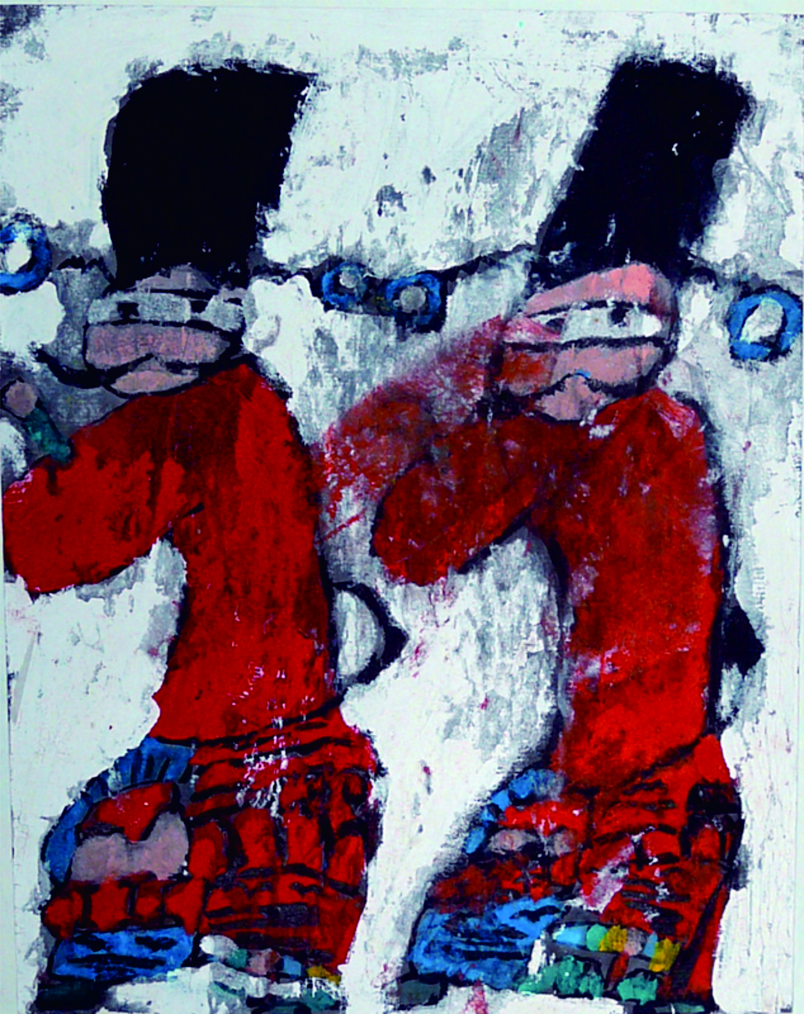 简单漂亮的儿童画作品欣赏,童心世界主题绘画作品