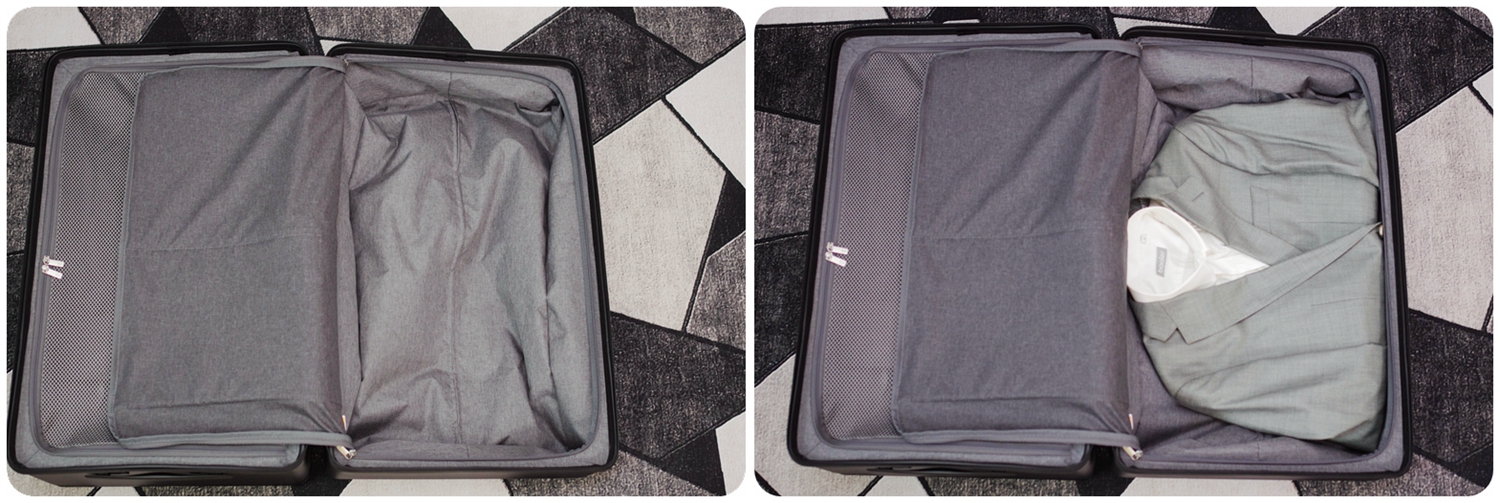 小型行李箱手提实用,重量轻且收纳量大可坐的行李箱