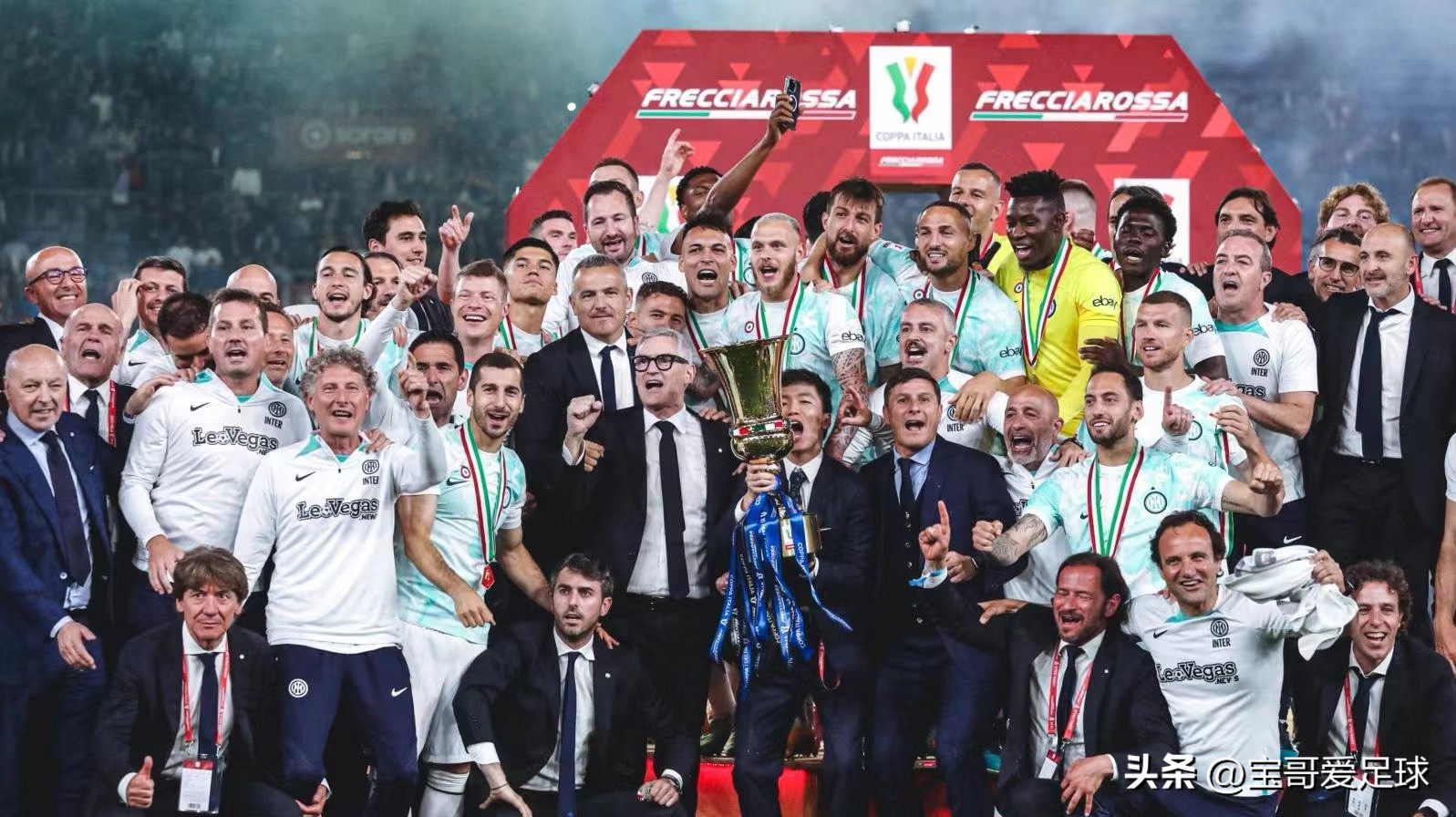 国米四大锋霸,国米夺欧冠五虎将