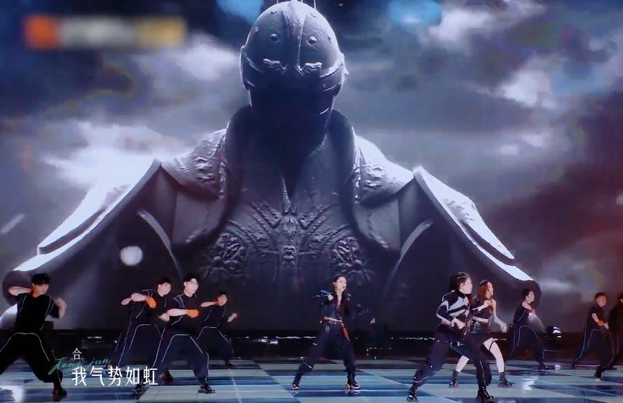 乘风配乐版,乘风舞美效果