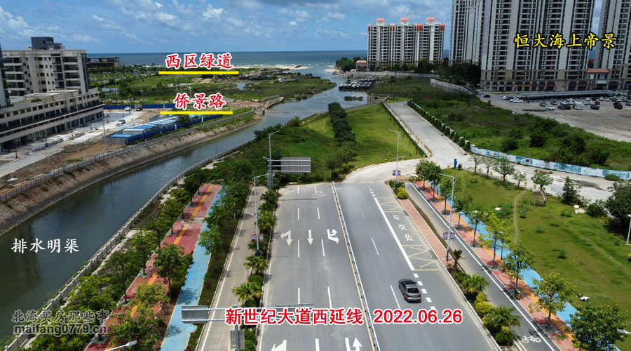北海新世纪大道南延线最终规划图,2021北海要修通的道路有哪几条