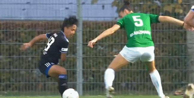 张琳艳首秀收获1球4助瑞士杯,张琳艳最不可思议的一球