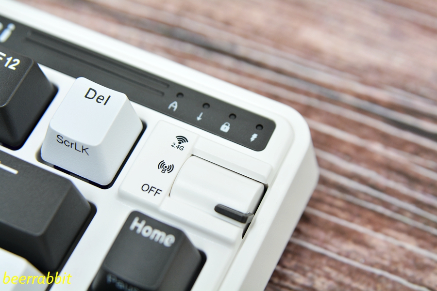 强上加强珂芝K75三模机械键盘与TTC钢铁轴的联合