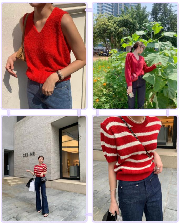 配色最好的韩式穿搭,今年流行的十大服装色系搭配