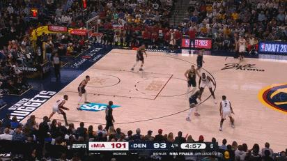 热火vs掘金总决赛g3穆雷视频34分,掘金vs热火总决赛穆雷接受采访