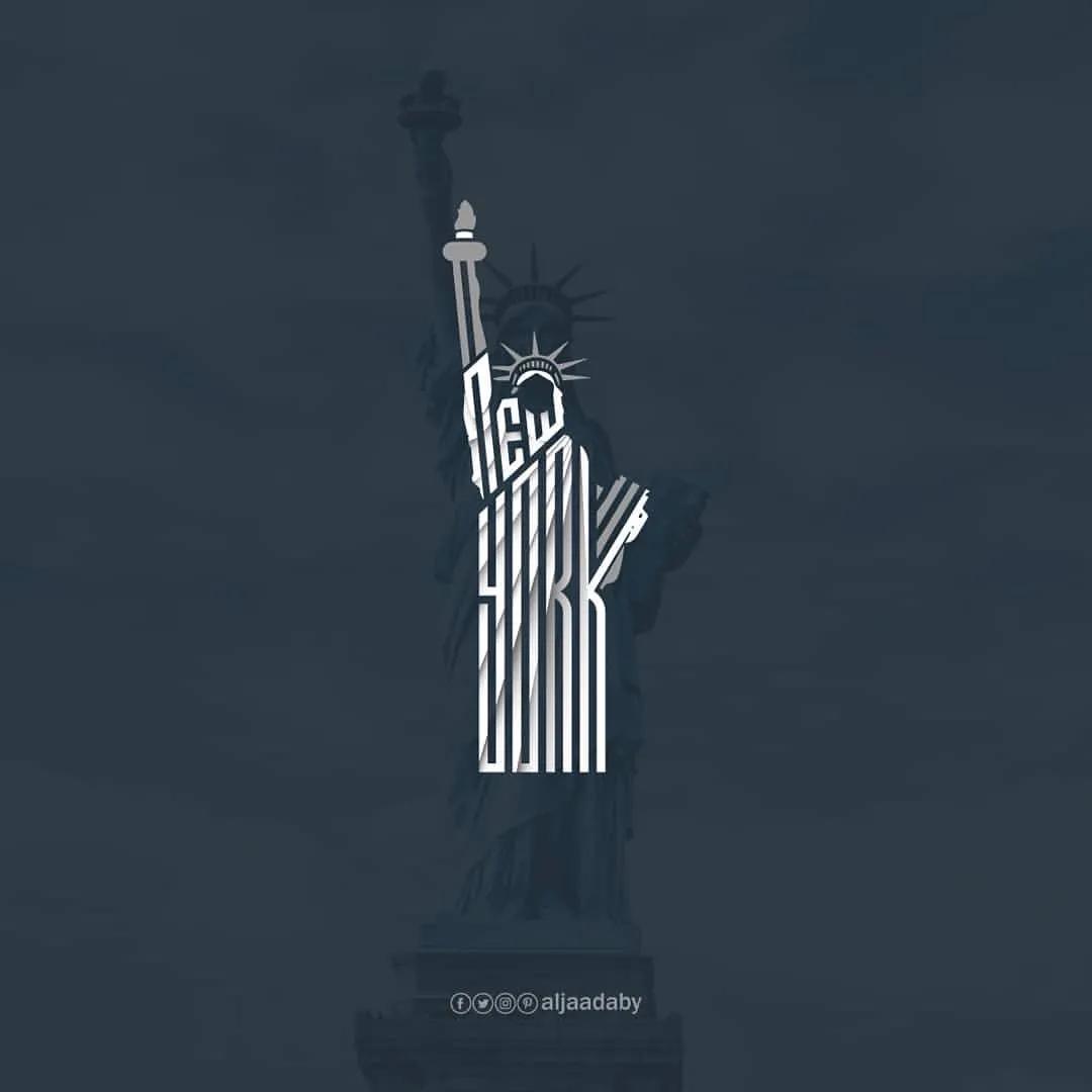 也门平面设计师用英文设计城市logo，果断票选北京！创意绝绝子