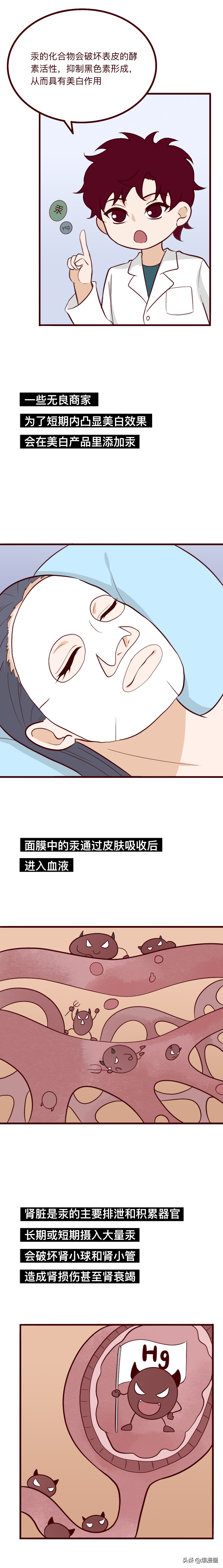 女子敷美白面膜肾脏中毒,浙江一女子美白面膜中毒